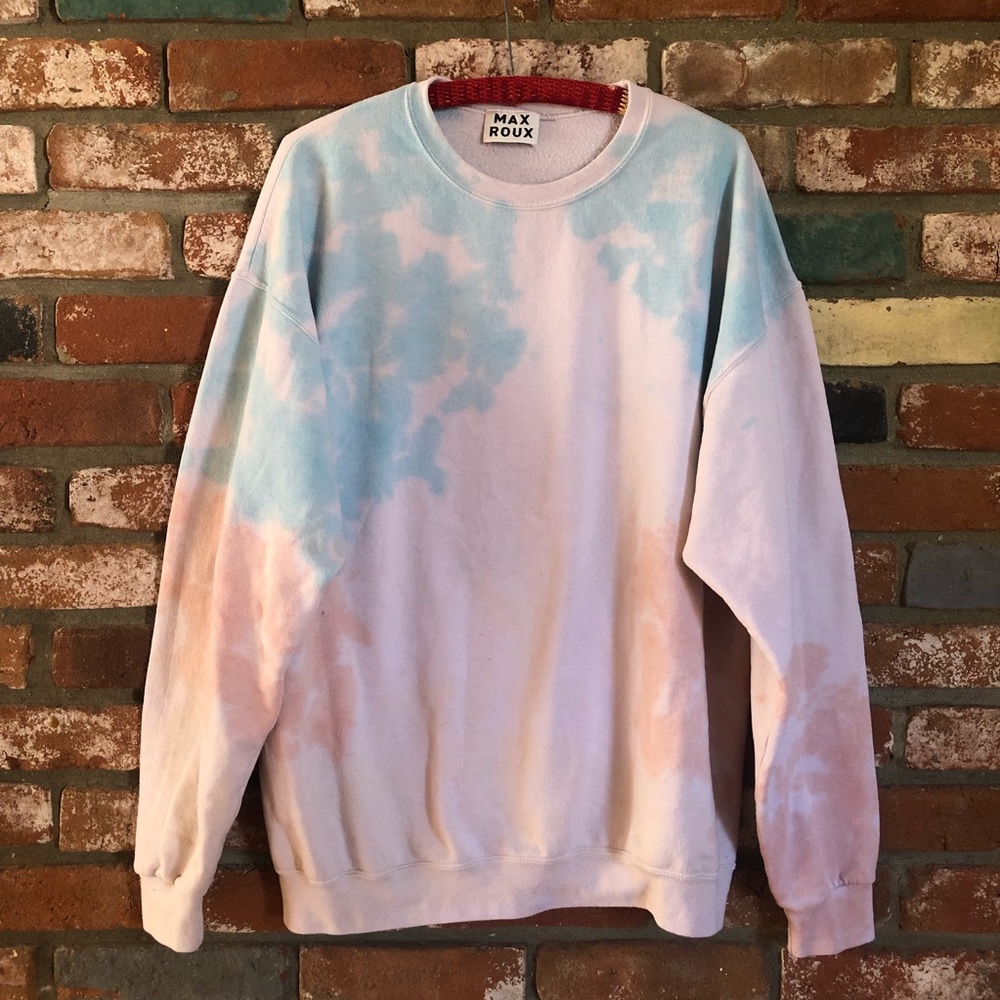 Mad Roux Tie Dye Sweater and Sweat Pant Set